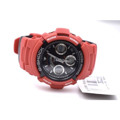 Casio watch [AW-591RL-4ADR]  - Black , Red 4