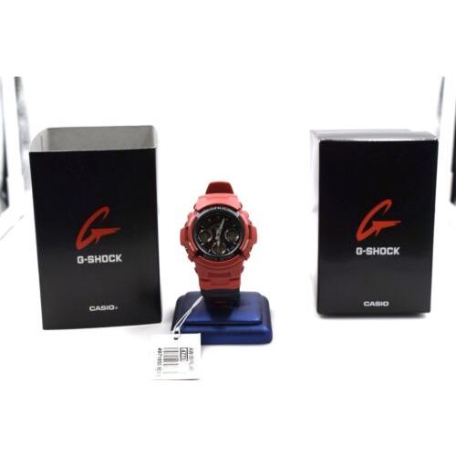 Casio watch [AW-591RL-4ADR]  - Black , Red 1