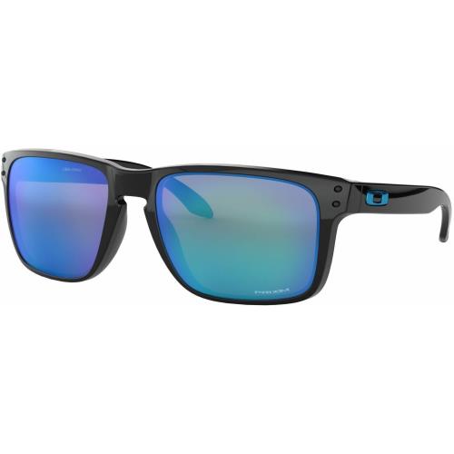 Oakley Holbrook XL Prizm Blue Lens Polished Black Frame Sunglasses OO9417-03 59 - Frame: Black, Lens: Blue