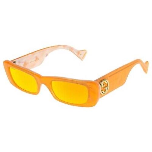 Gucci sunglasses  - 005 , Orange Frame, Orange Lens