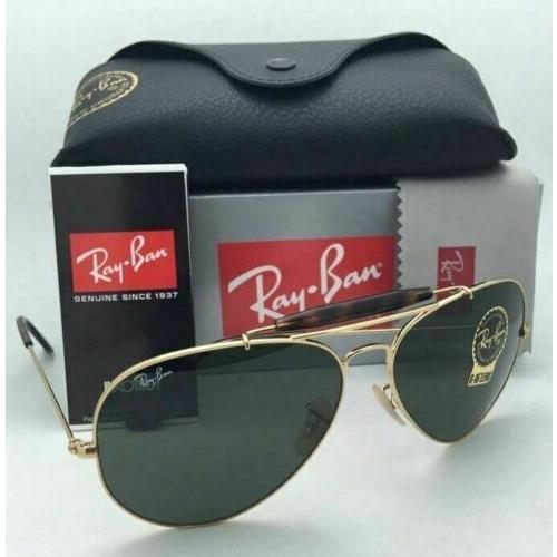 Ray-Ban sunglasses  - Gold / Havana Frame, G-15 Crystal Green Lens 10