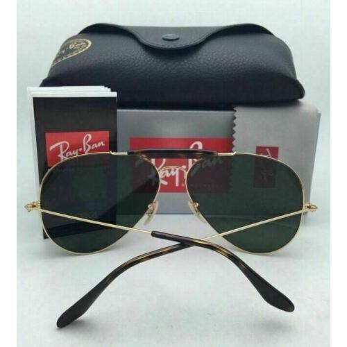 Ray-Ban sunglasses  - Gold / Havana Frame, G-15 Crystal Green Lens 2