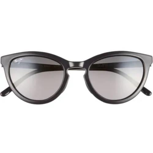 Maui Jim Star Gazing Polarized Sunglasses 813-03 Navy Blue/gray Glass