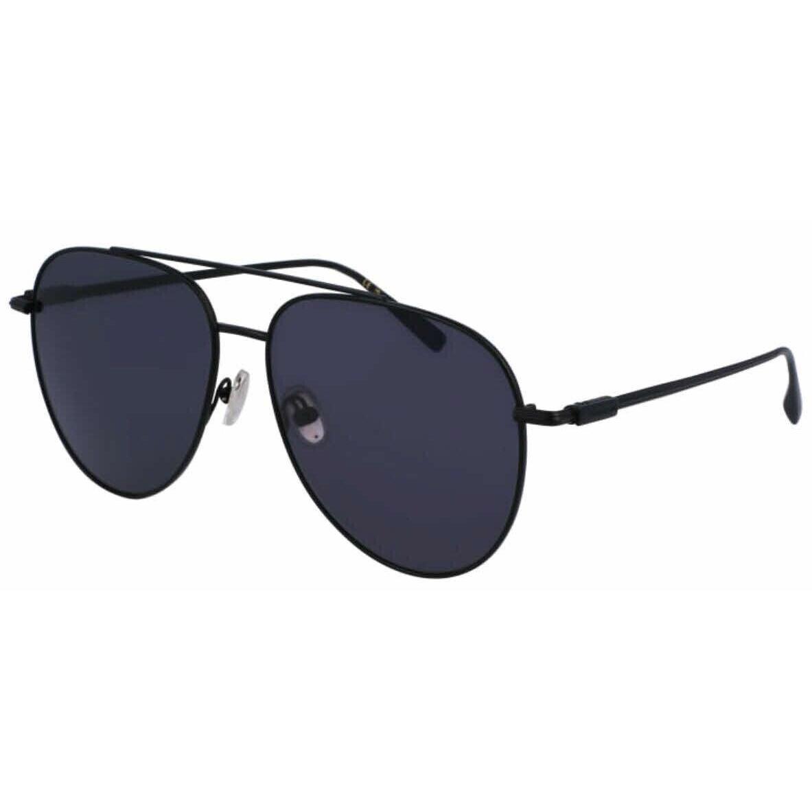 Salvatore Ferragamo SF208S 002 Black Men`s Sunglasses 61 15