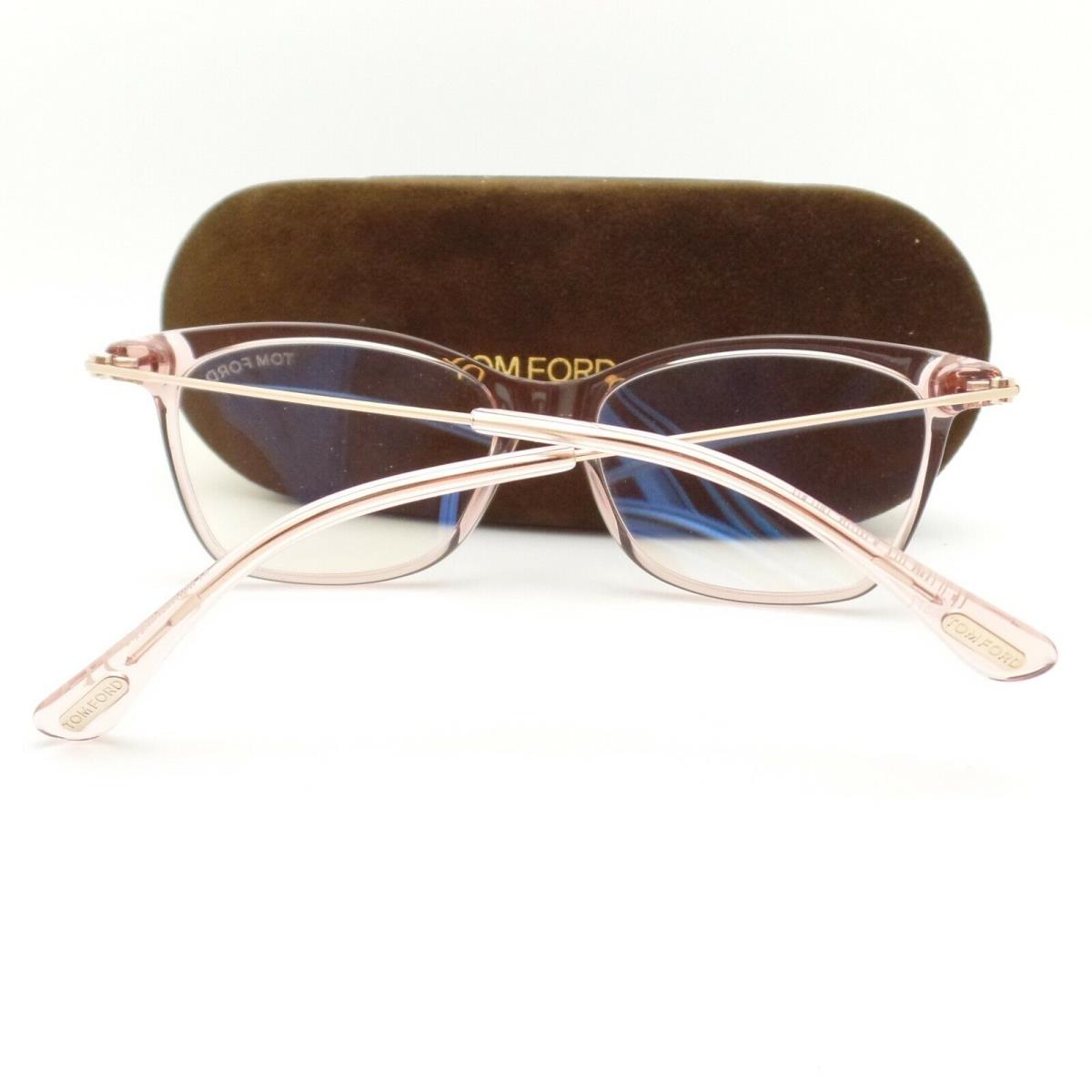 Tom Ford TF 5712 072 52mm Transparent Pink Blue Block Frames - Tom Ford  sunglasses - 083622167740 | Fash Brands