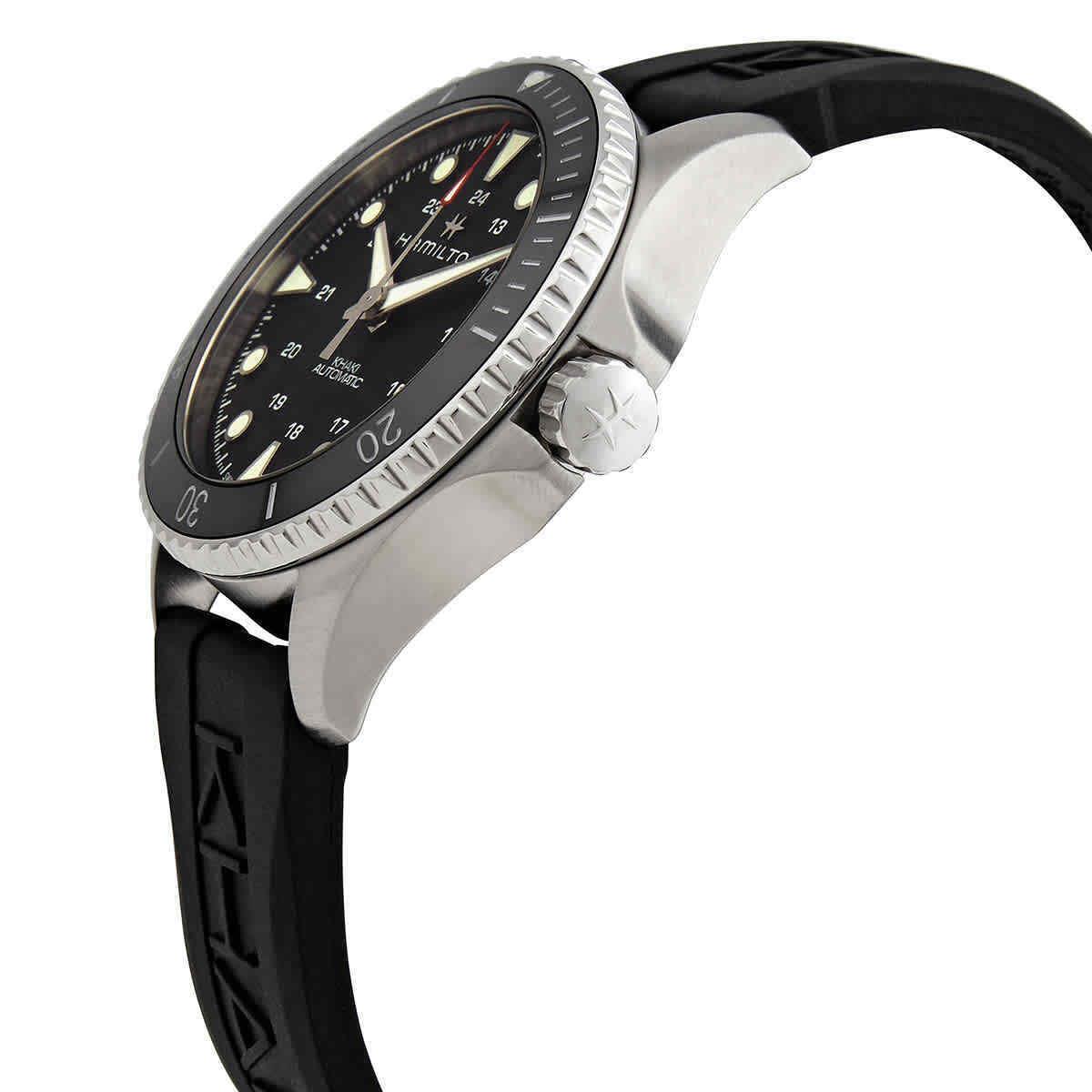 Hamilton Scuba Automatic Black Dial Men`s Watch H82515330