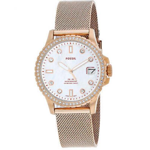 Fossil Women`s FB-01 White Dial Watch - ES4999