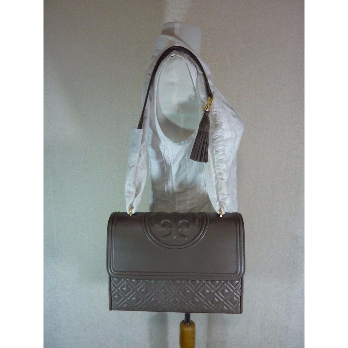 Tory burch best sale fleming silver maple