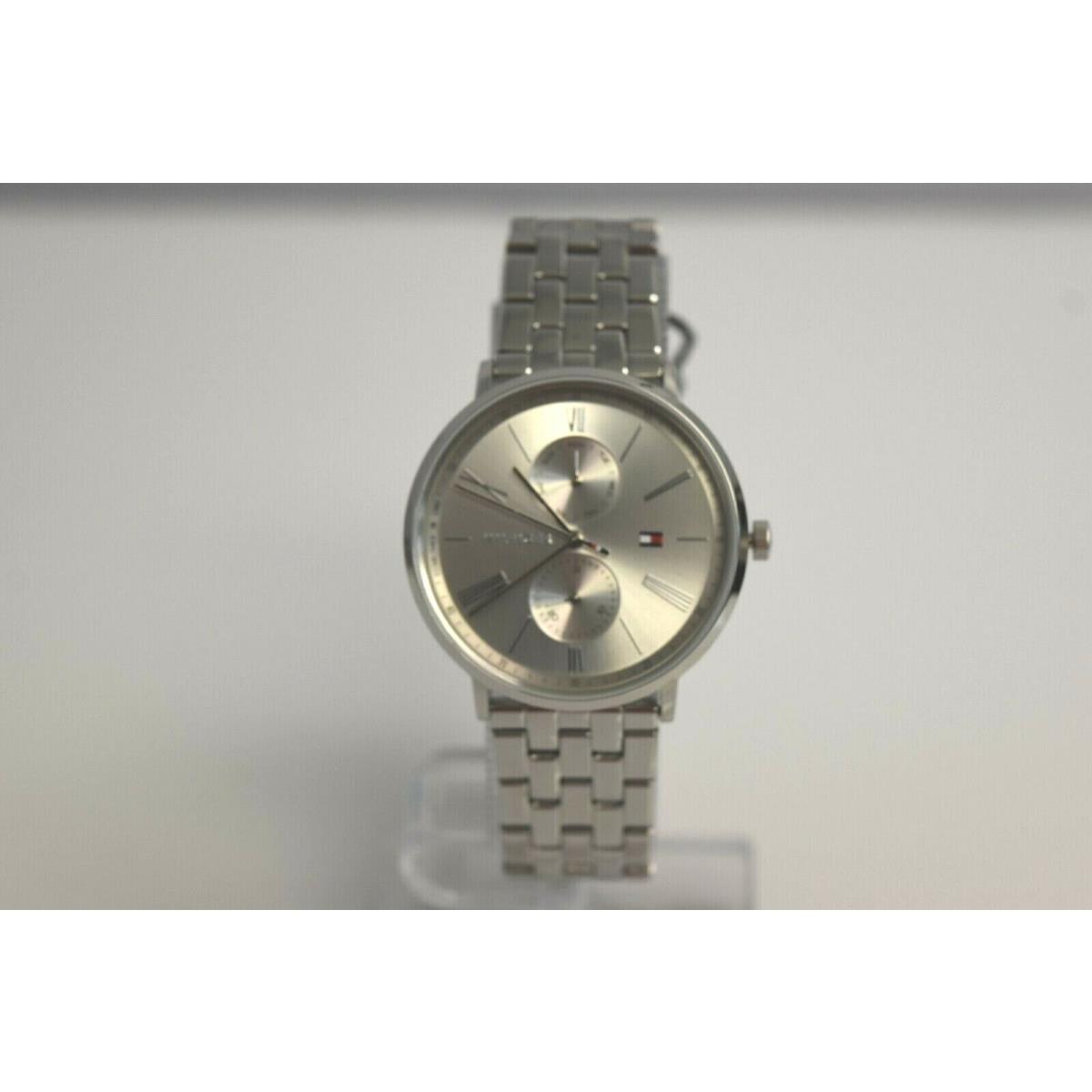 Tommy Hilfiger Silver Stainless Steel Gray Dial 1782068 Watch