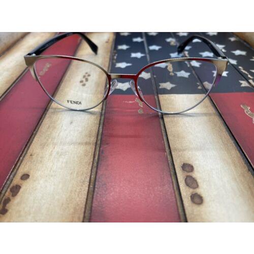 Fendi eyeglasses  - Silver Frame, Palladium Manufacturer 0