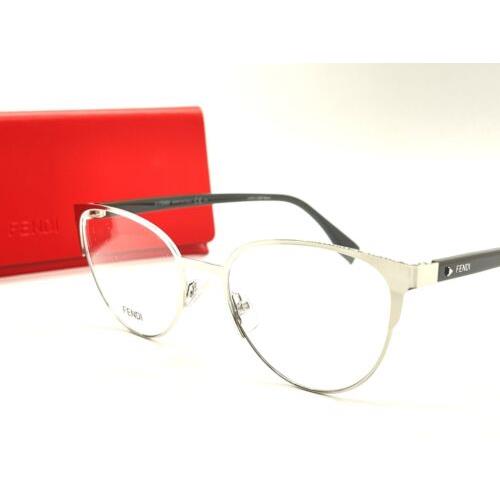 Fendi eyeglasses  - Silver Frame, Palladium Manufacturer 5