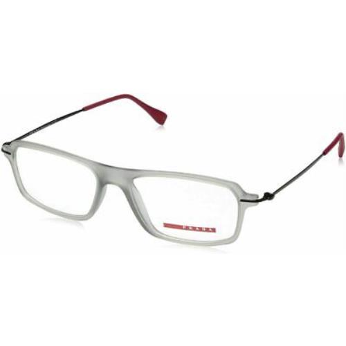 Prada Rectangle Gray Full Rim Frame Men`s Eyewear 0PS 03FV