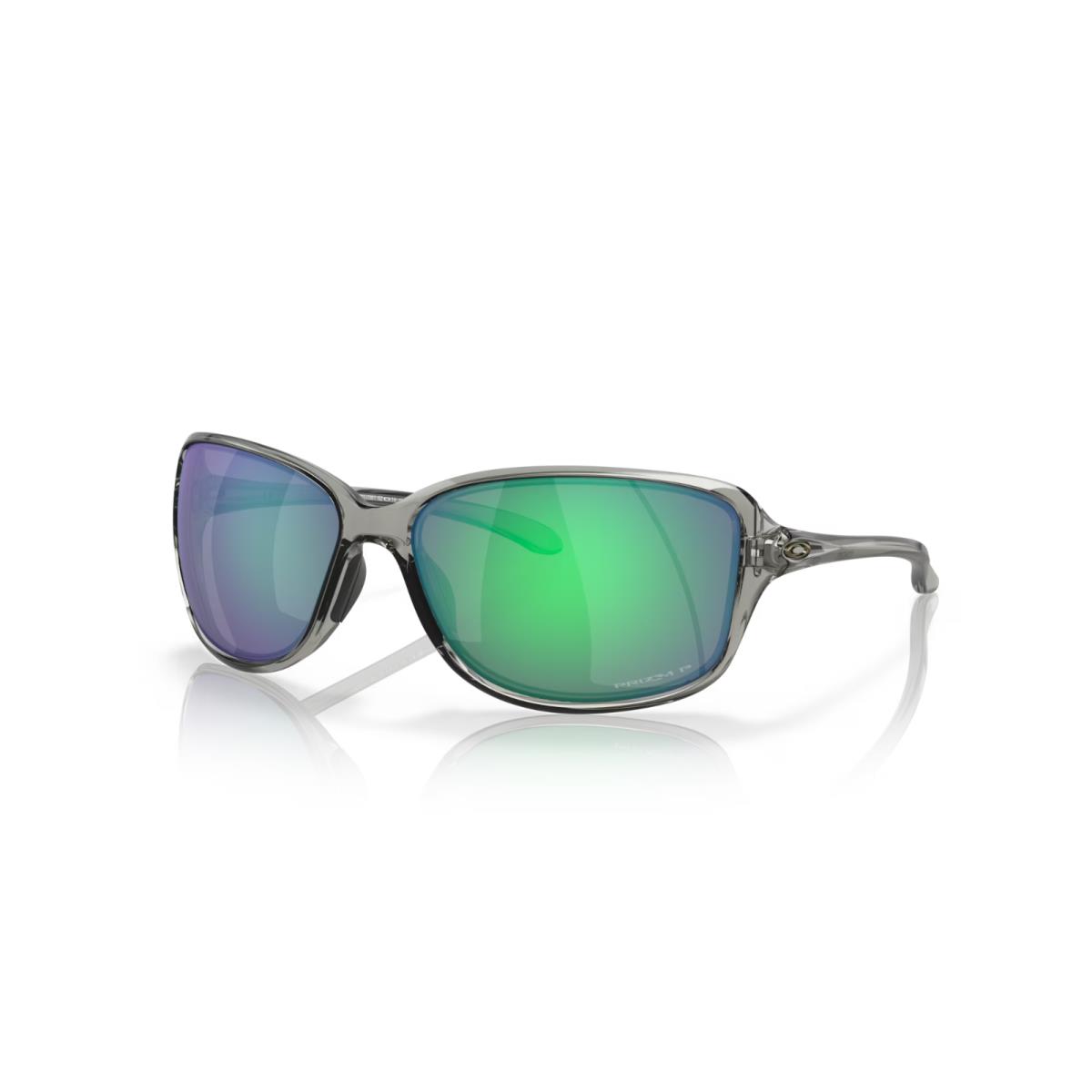 Oakley Cohort Polarized Sunglasses OO9301-1561 Grey Ink Frame W/ Prizm Jade Lens