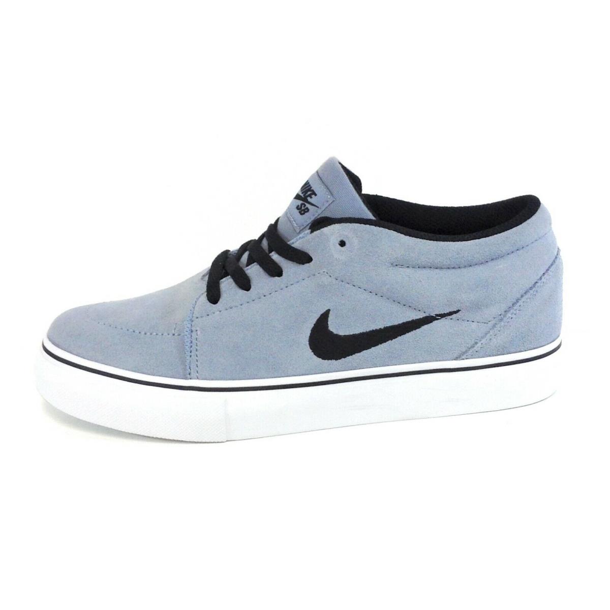 Boys Kids Youth Nike SB Satire Mid 684809 001 Magnet Grey Black Sneakers Shoes - Grey