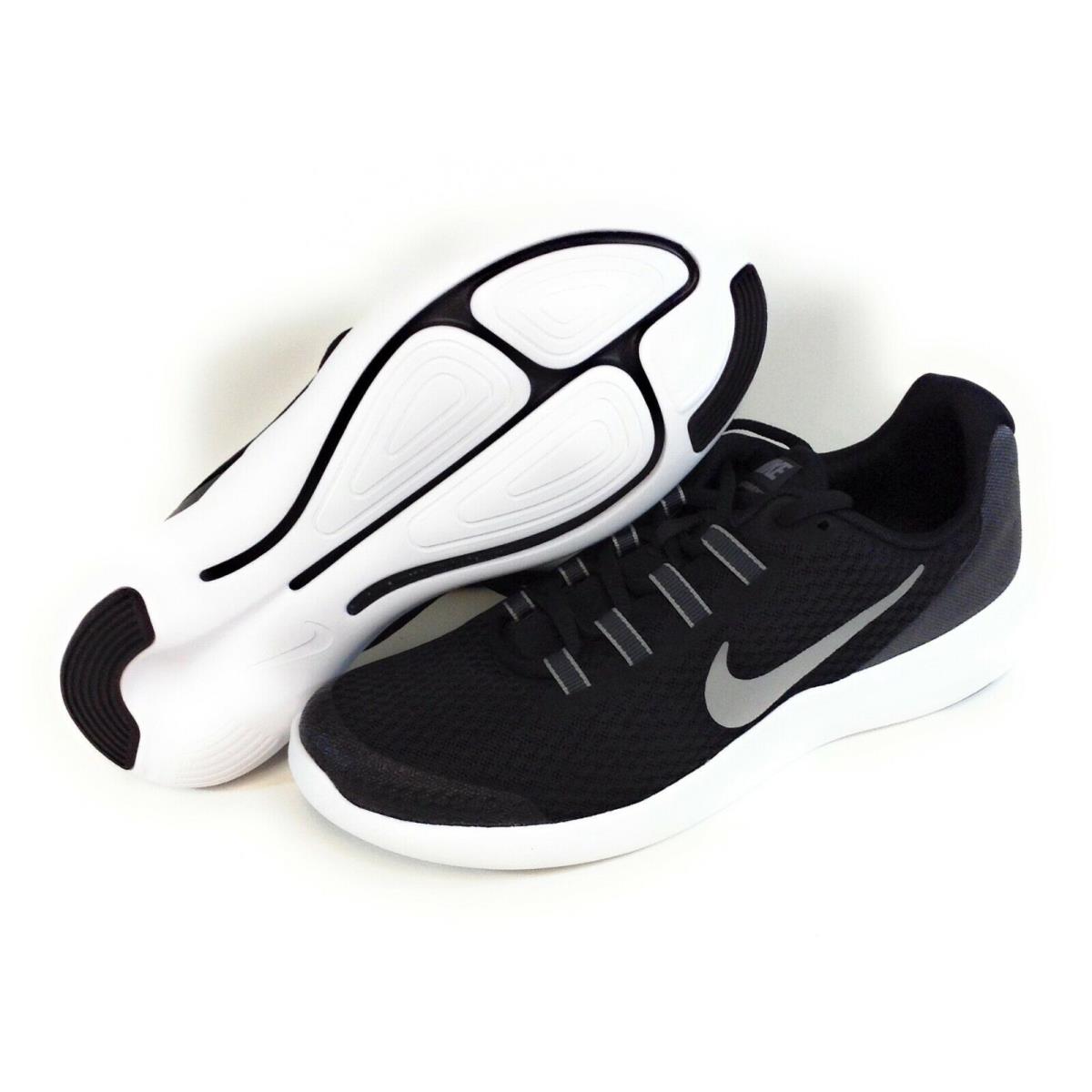 Girls Kids Boys Youth Nike Lunarconverge 869962 001 Black Silver Sneakers Shoes