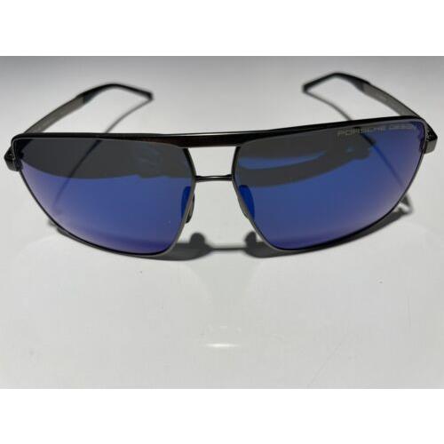 Porsche Sunglasses P8658 B Size 64-11-140 Made In Japan Titanium