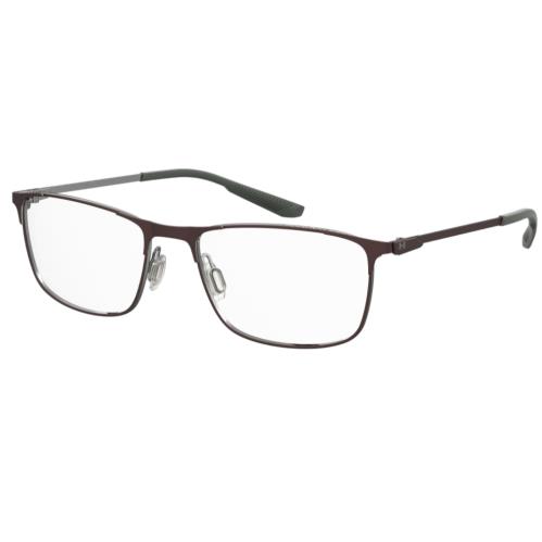 Under Armour Ua 5015/G 009Q/00 Brown Rectangular Men`s Eyeglasses