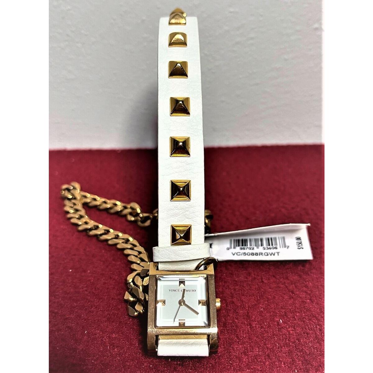 Vince Camuto Double Strap Funk Style Fashion Watch: Needs Battery: