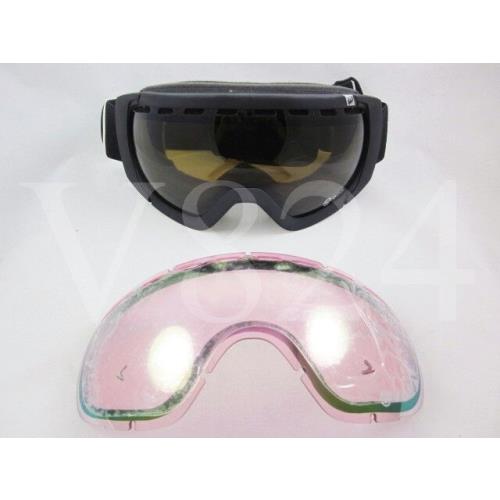 Dragon Snow Goggle Rogue K Eco Coal / Jet +pink Ion Bonus Lens 722-2890