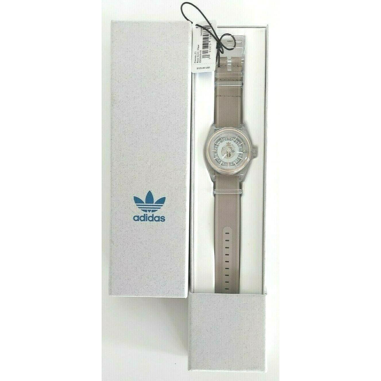 adidas rose gold watch