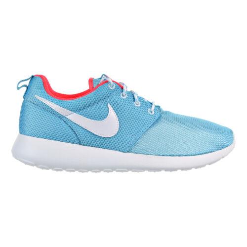 Nike Roshe Run Big Kids GS Shoes Polarized Blue/white/laser Crimson 599729-402 - Polarized Blue/White/Laser Crimson