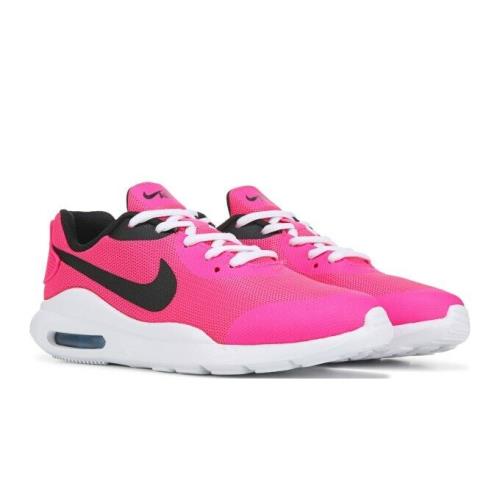 Nike Air Max Oketo Sneaker Grade School Kids Shoes Black/pink Medium