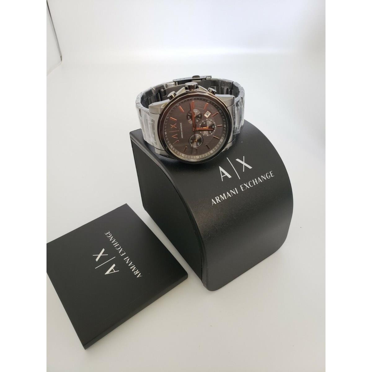 Armani Exchange Chronograph Grey Stainless Steel Watch AX2086 - Armani  Exchange watch - 723763170840 | Fash Brands