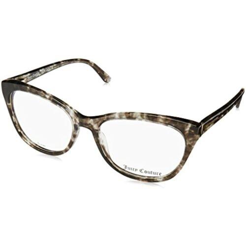 Juicy Couture JU169 9WZ Crystal Grey Havana Eyeglasses 53mm with Juicy Case