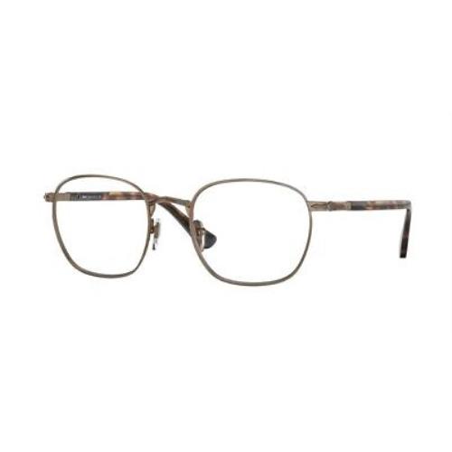 Persol PO2476V 1081 Square Brown Demo Lens 52 mm Unisex Eyeglasses