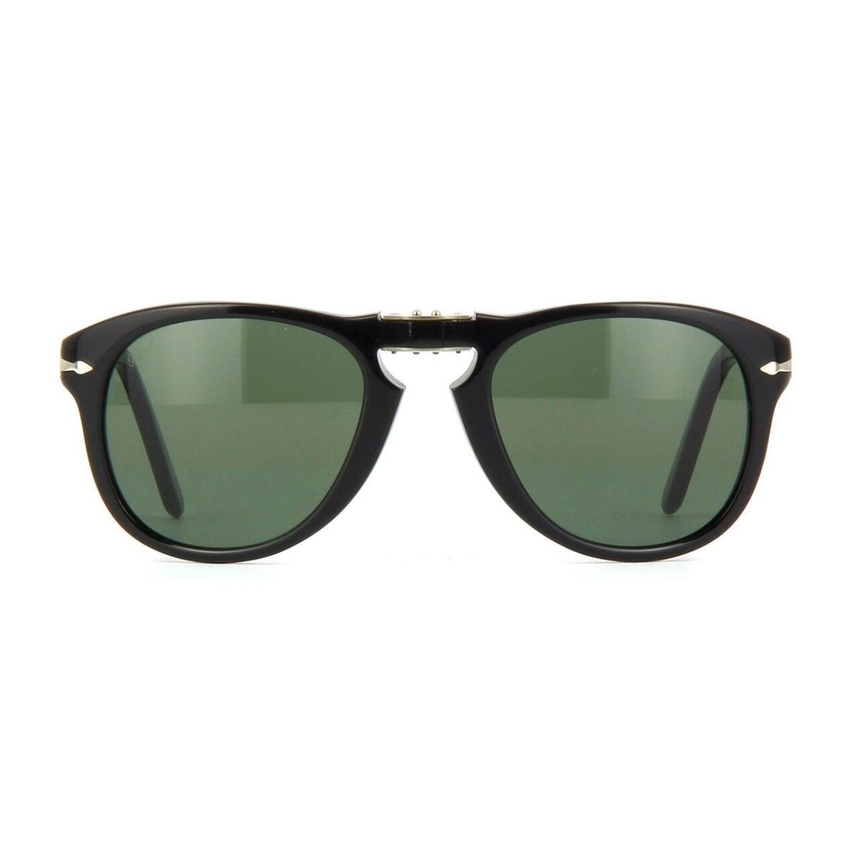Persol PO 0714 Folding Black/crystal Grey Green 95/31 Sunglasses
