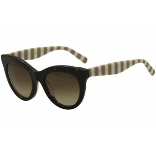 Tommy Hilfiger Women`s TH1480S TH/1480/S 9N4/HA Havana Cat Eye Sunglasses 51mm