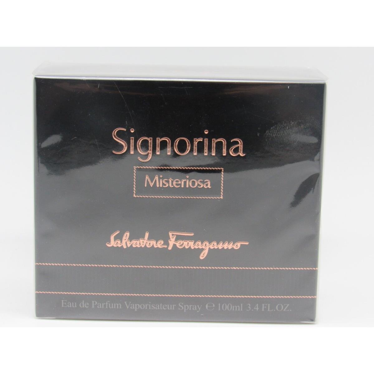 Signorina Misteriosa by Salvatore Ferragamo 3.4/3.3 oz Eau de Parfum Spray