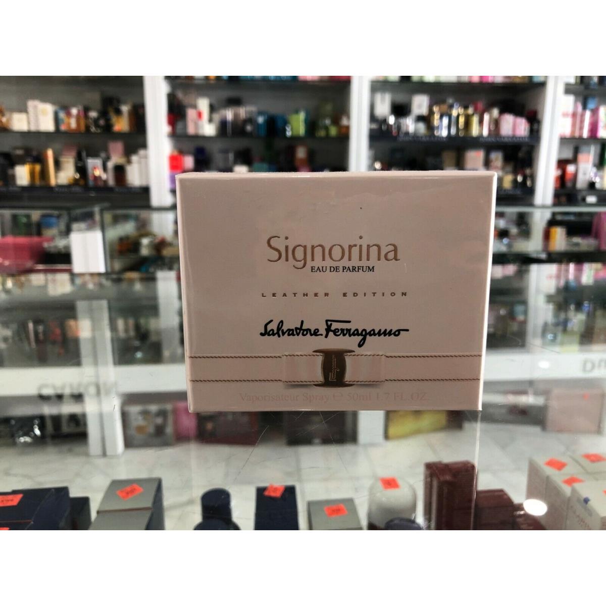 Salvatore Ferragamo Signorina Eau DE Parfum Spray Leather Edition 50 ML Company