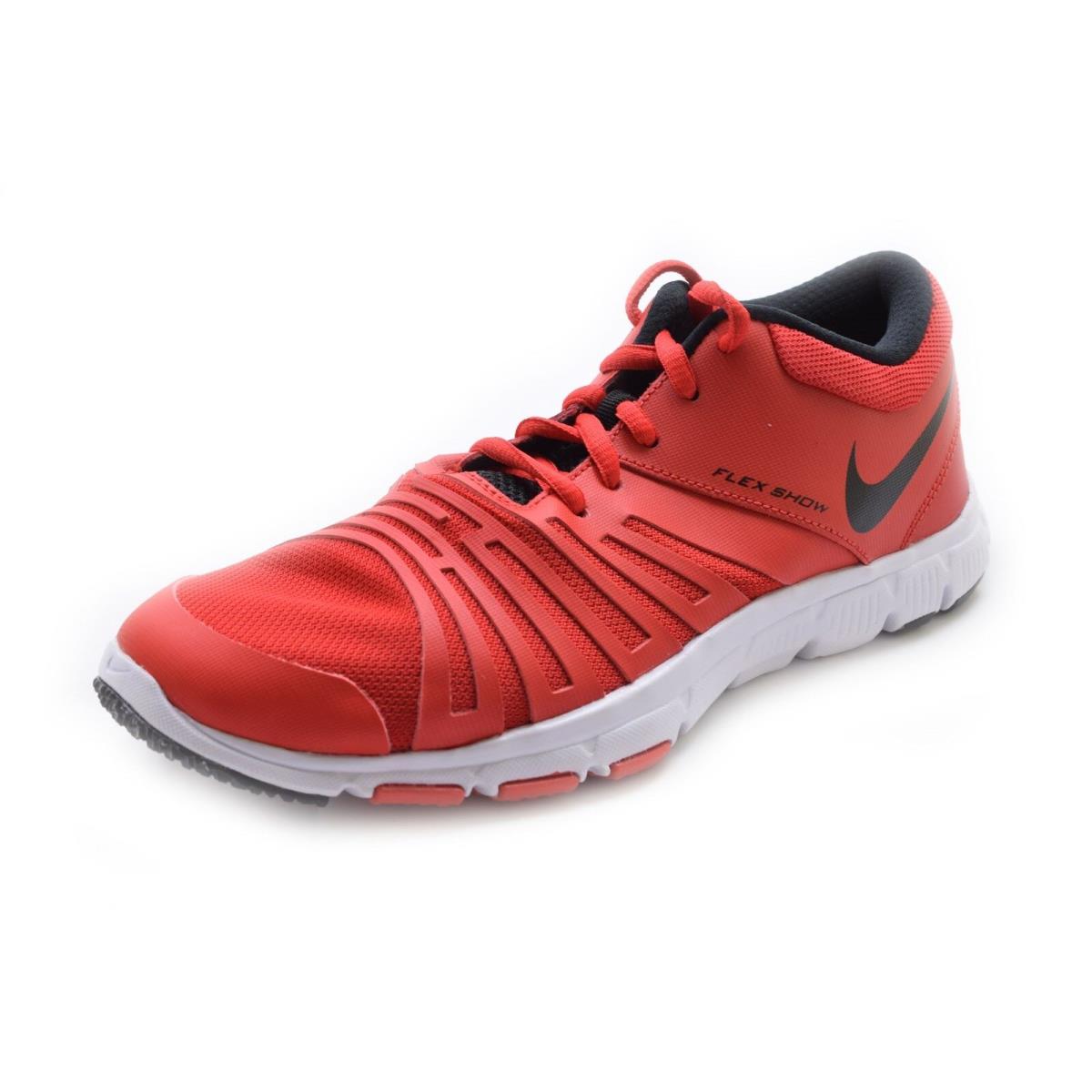 Nike Boy`s Flex Show TR5 Gs/ps Athletic Shoe Red / White Size 6Y