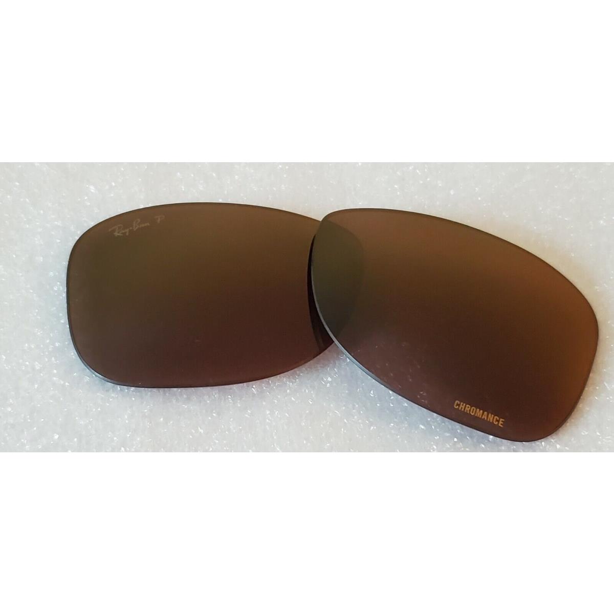 Ray-ban RB3543 Polarized Bronze Mirror Chromance Replacement Lenses 59mm