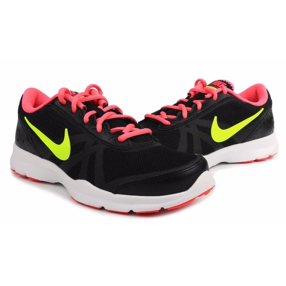 Nike Core Motion TR 2 Women`s Running Shoes Mesh 749180-011 Women`s Size: 5.5 8 - Black