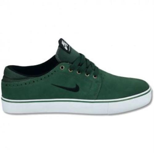 Nike SB Team Edition Gorge Green Black White Skate 487597-301 204 Men`s Shoes