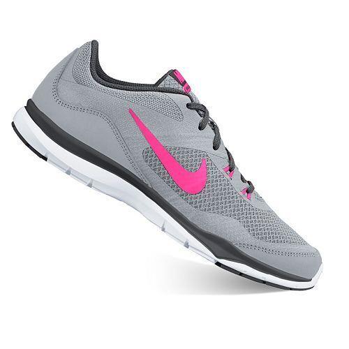 Nike Flex Trainer 5 Womens Cross-trainer Athletic Shoe Style 724858 / 749184 - Gray