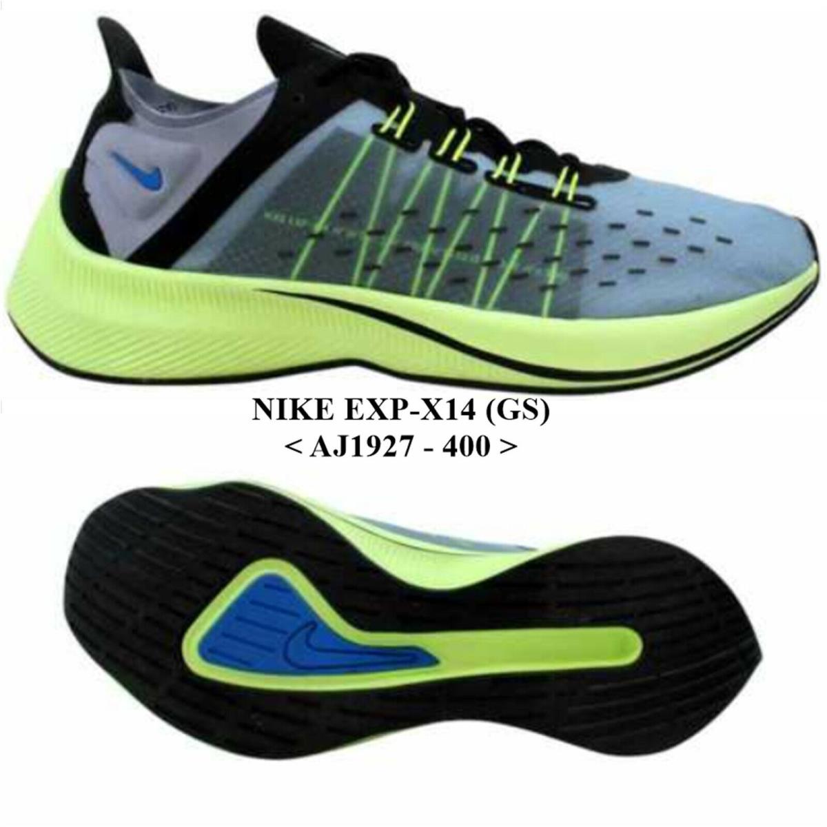 Nike EXP-X14 GS AJ1927 - 400 .unisex Youth Running Shoe