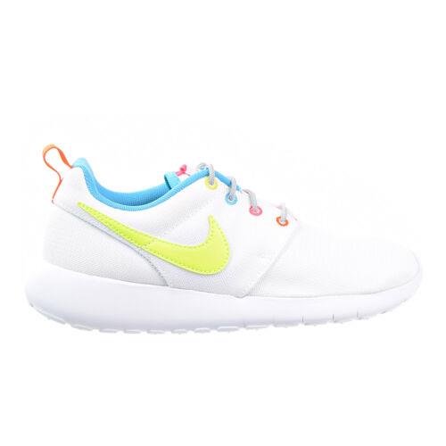 Nike Roshe Run Big Kid GS Shoes White-racer Pink-fire Pink-volt 599729-105