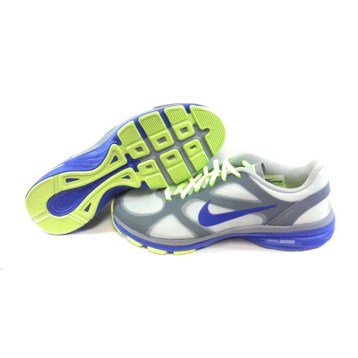 Womens Nike Dual Fusion Run TR 443837 011 Grey Volt Purple 2013 Sneakers Shoes - Grey