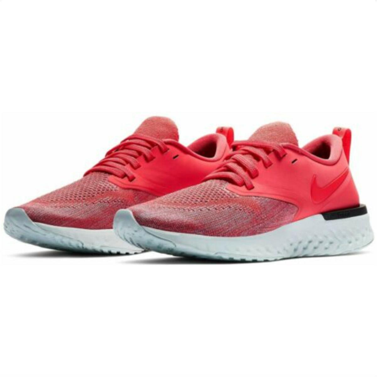 Nike shoes Odyssey React Flyknit - EMBER GLOW / RED ORBIT-PLUM DUST 2