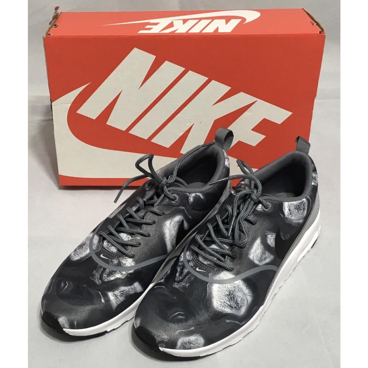 Nike Air Max Thea Print Women Shoes 599408 013 Gray Sz 6.5 8 8.5 9 9.5 10