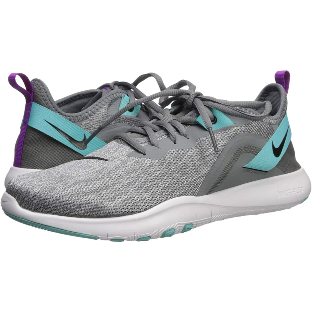 Nike Flex Trainer 9 Training Athletic Tennis Shoes Cool Gray AQ7491-005 6 - Gray