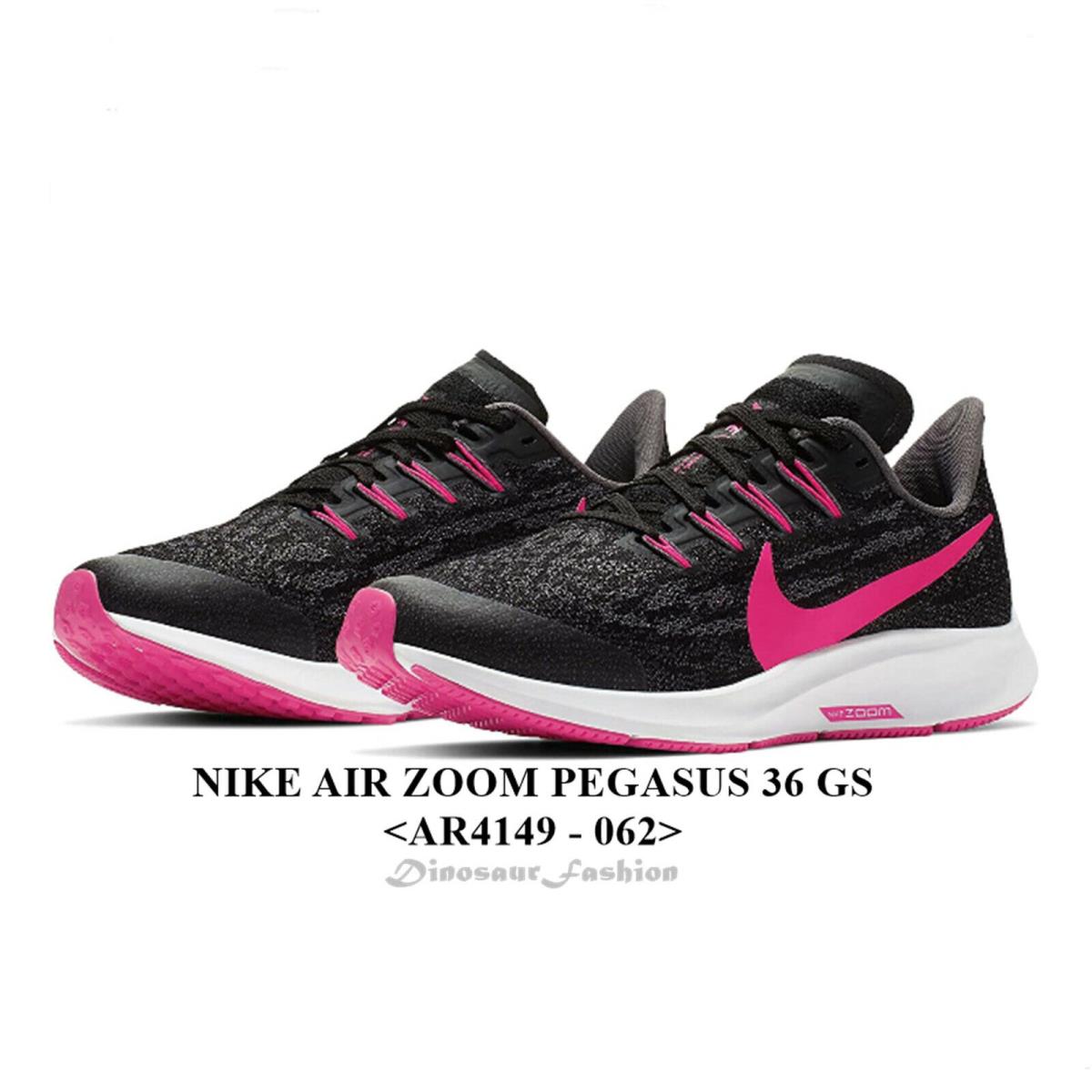 Nike shoes Air Zoom Pegasus - BLACK/HYPER PINK-GUNSMOKE 0