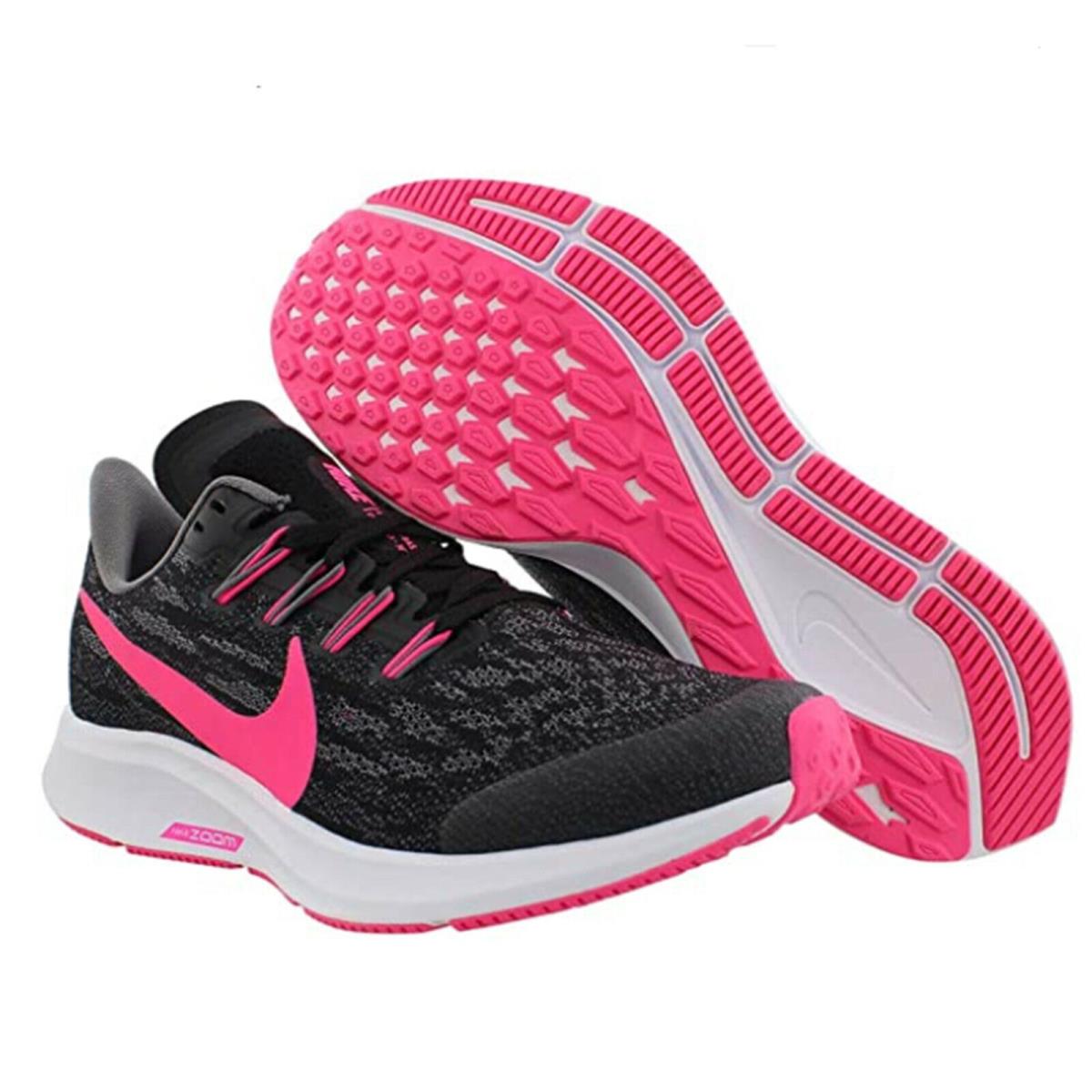 Nike shoes Air Zoom Pegasus - BLACK/HYPER PINK-GUNSMOKE 1