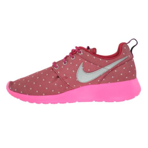 Nike shoes  - Dark Red/Metallic Silver-Pink-White 2
