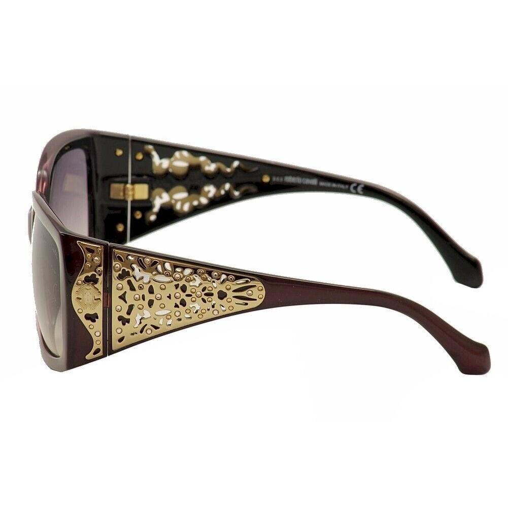Roberto Cavalli Aldebaran 804S 69B Sunglasses Shiny Bordeaux/grey Gradient Lens