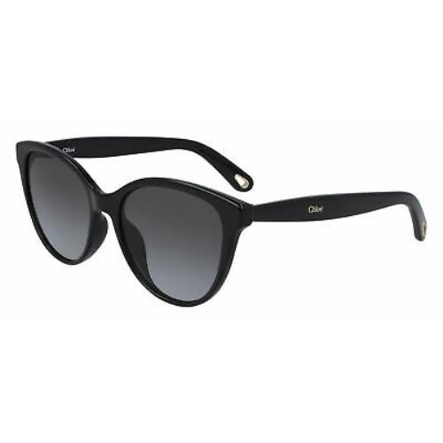 Chloé Chloe CE 767S 001 Sunglasses Black Frame Grey Gradient Lenses 54mm