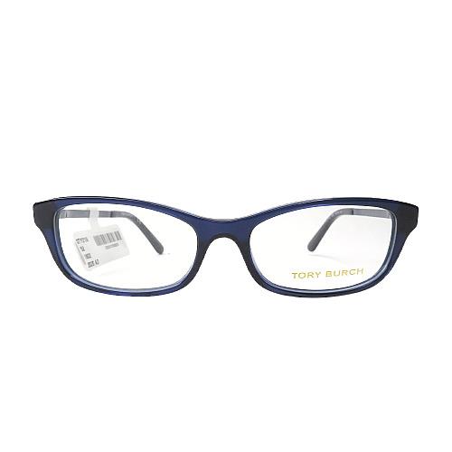 Tory Burch Women`s Eyeglasses TY2106 1802 Navy Blue Optical Frame 52-16-140